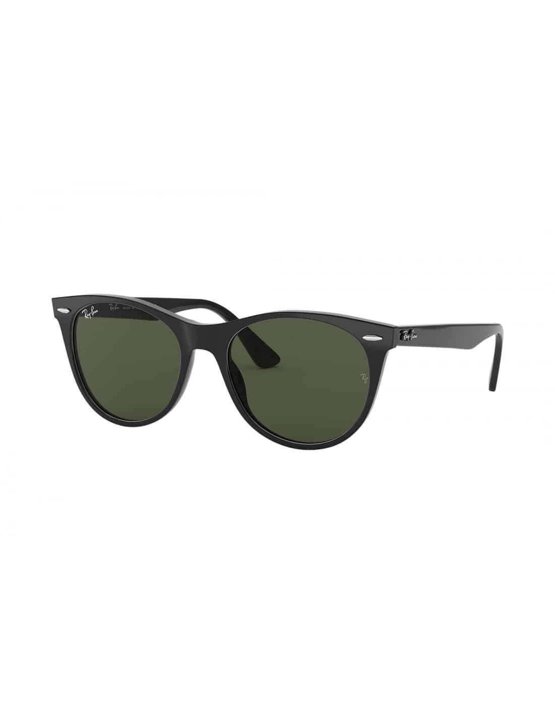 Lentes de sol RB2185 901/31 Wayfarer II Classic Negro Dorado - Vista 1
