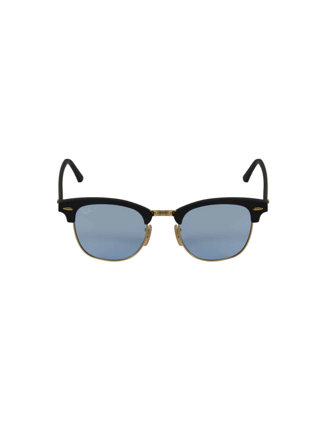 Lentes de sol RB3016 901S3R Clubmaster Azul Transparente Polarizado vista 2