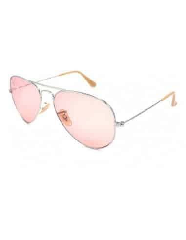 Lentes de sol Rb3025 9065/7V Aviator Evolve Vino vista 3
