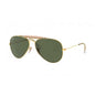 Lentes de sol Rb3029 L2112 Outdoorsman II Negro G-15 Dorado
