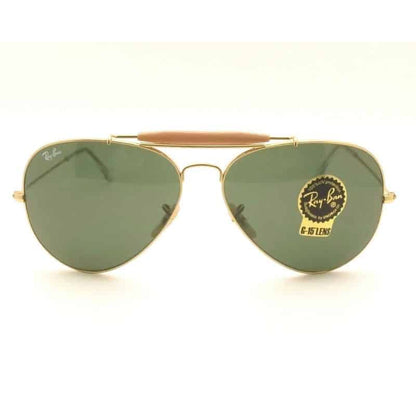 Lentes de sol Rb3029 L2112 Outdoorsman II Negro G-15 Dorado vista 2