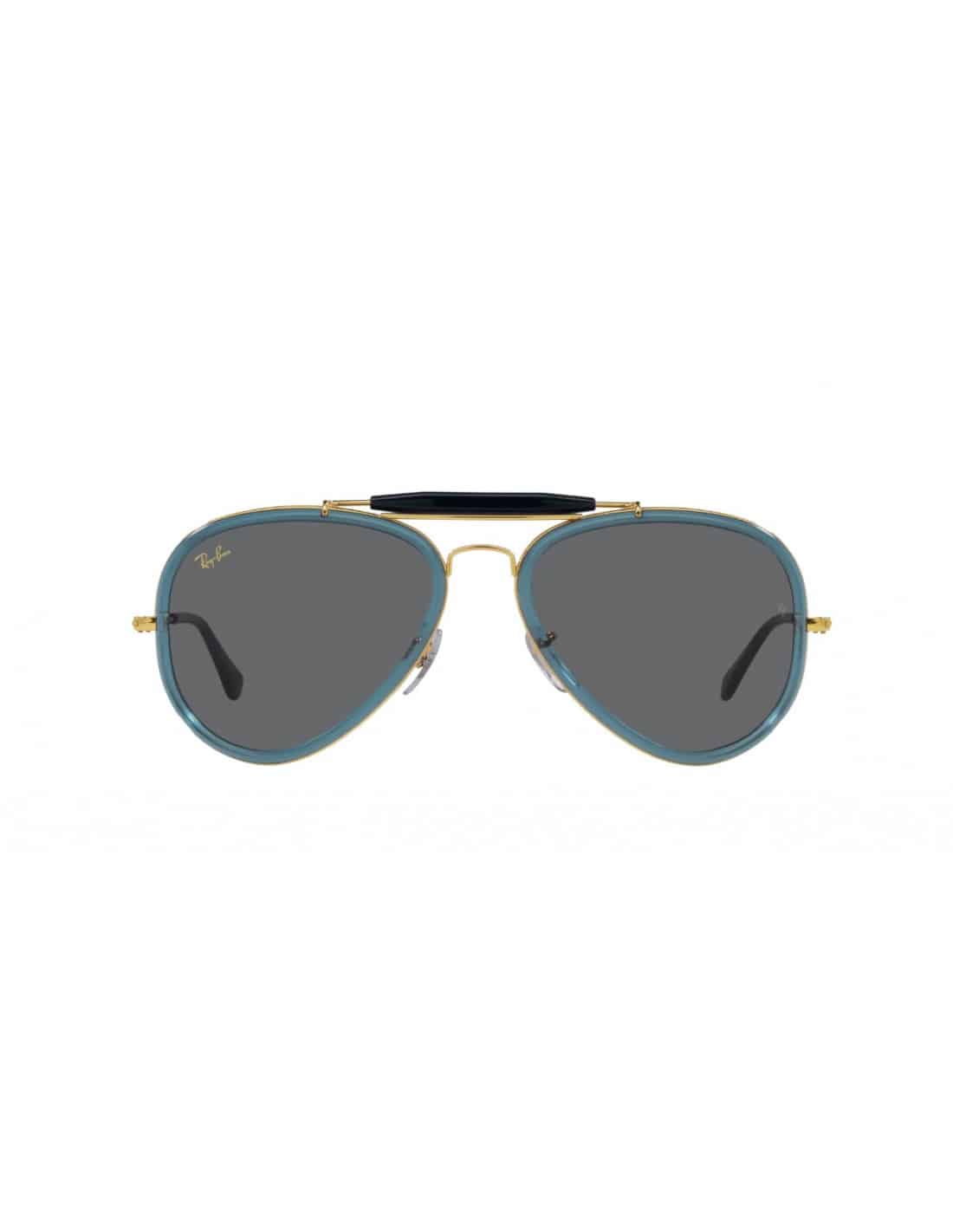Lentes de sol RB3428 9240/B1 Aviator Road Spirit Legend Blue Gold - vista 2