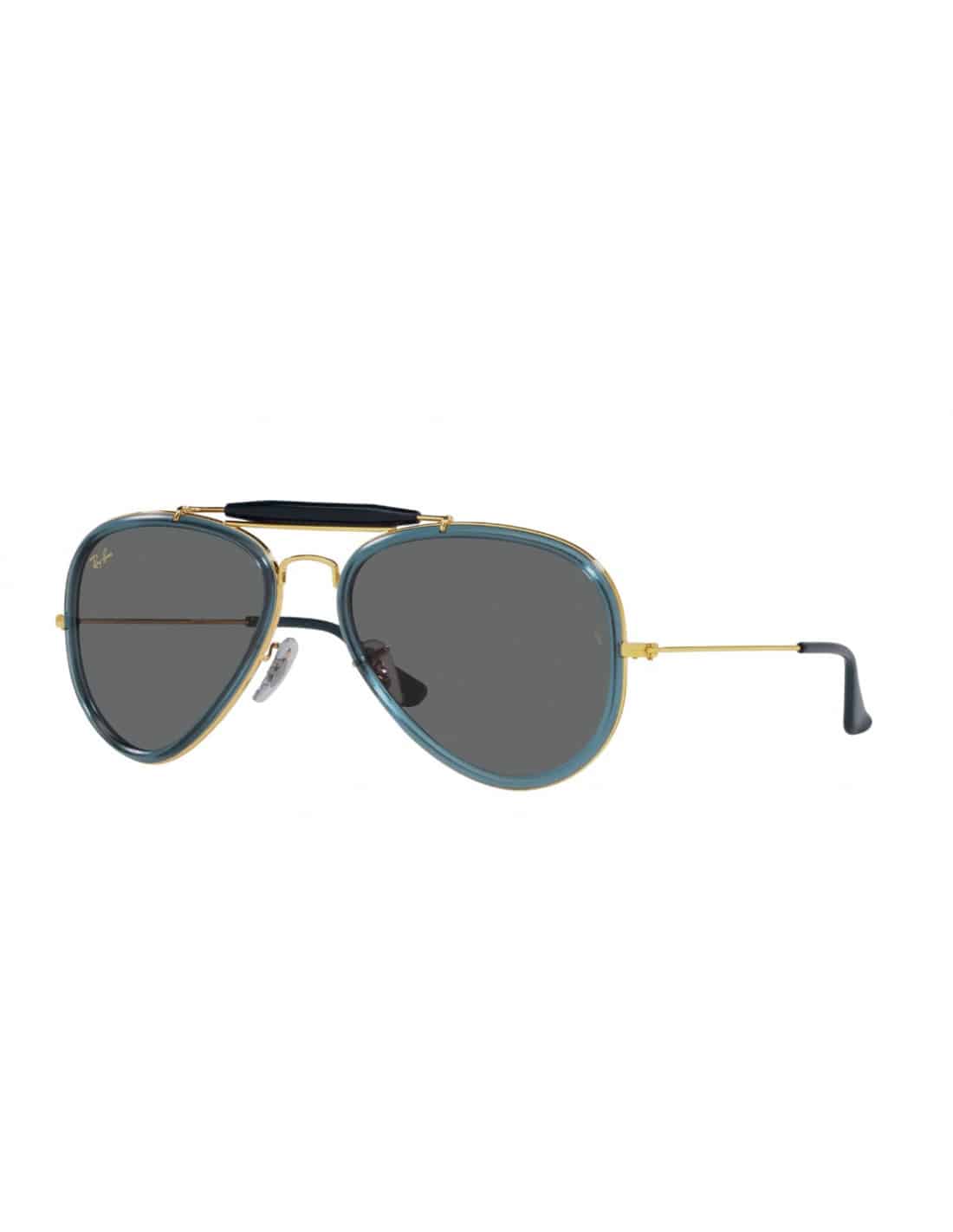 Lentes de sol RB3428 9240/B1 Aviator Road Spirit Legend Blue Gold