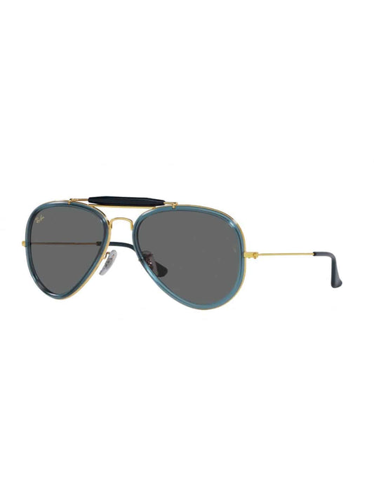 Lentes de sol RB3428 9240/B1 Aviator Road Spirit Legend Blue Gold