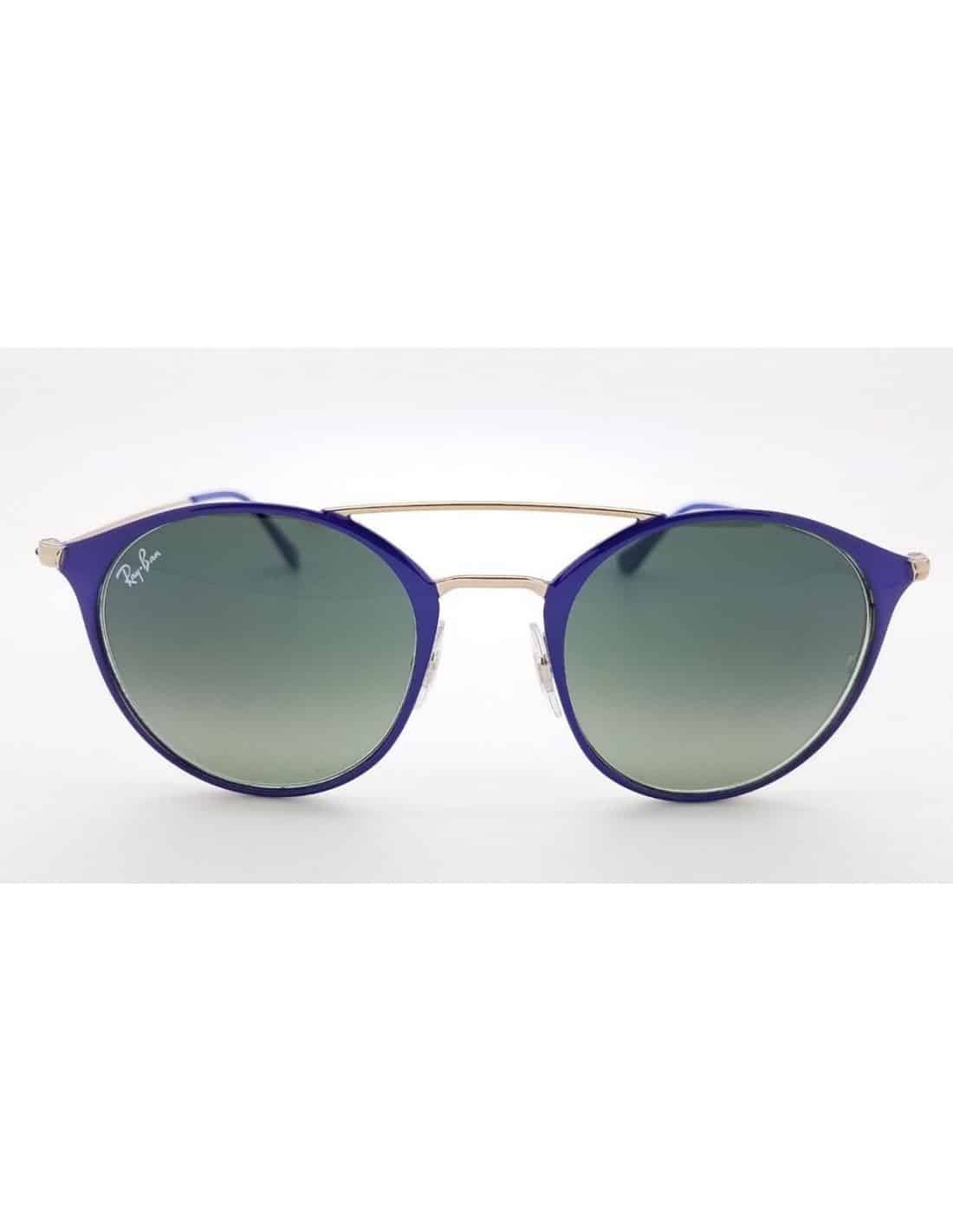 Lentes de sol RB3546 9073A5 Round Metal Highstreet Azul Degradado - vista 2
