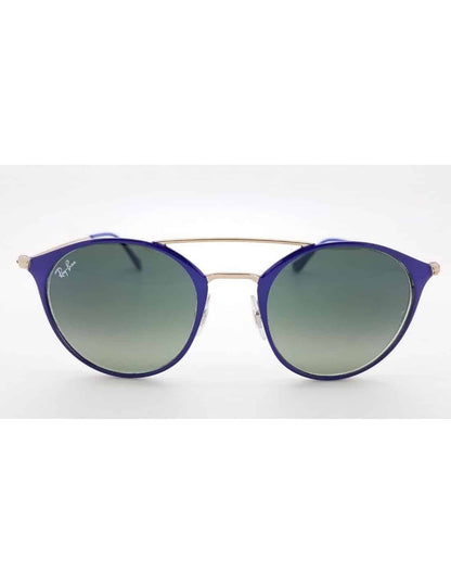 Lentes de sol RB3546 9073A5 Round Metal Highstreet Azul Degradado - vista 2
