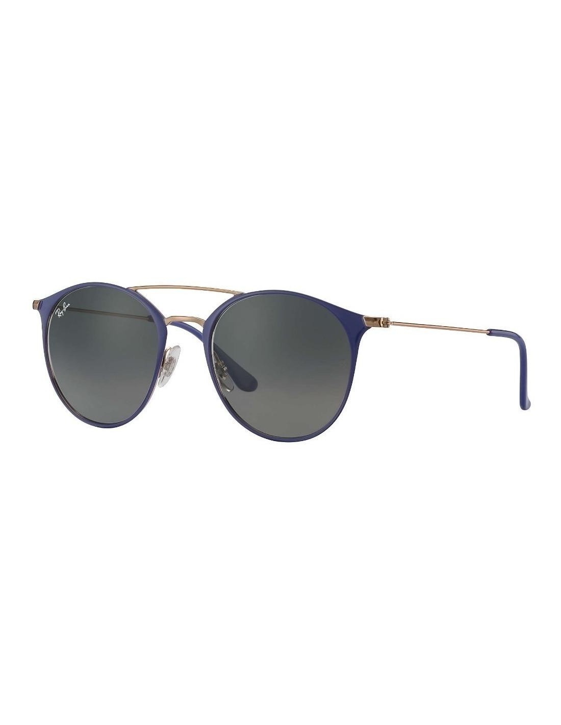 Lentes de sol RB3546 9073A5 Round Metal Highstreet Azul Degradado