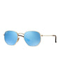 Lentes de sol Rb3548n 001/9o Hexagonal Azul Espejo