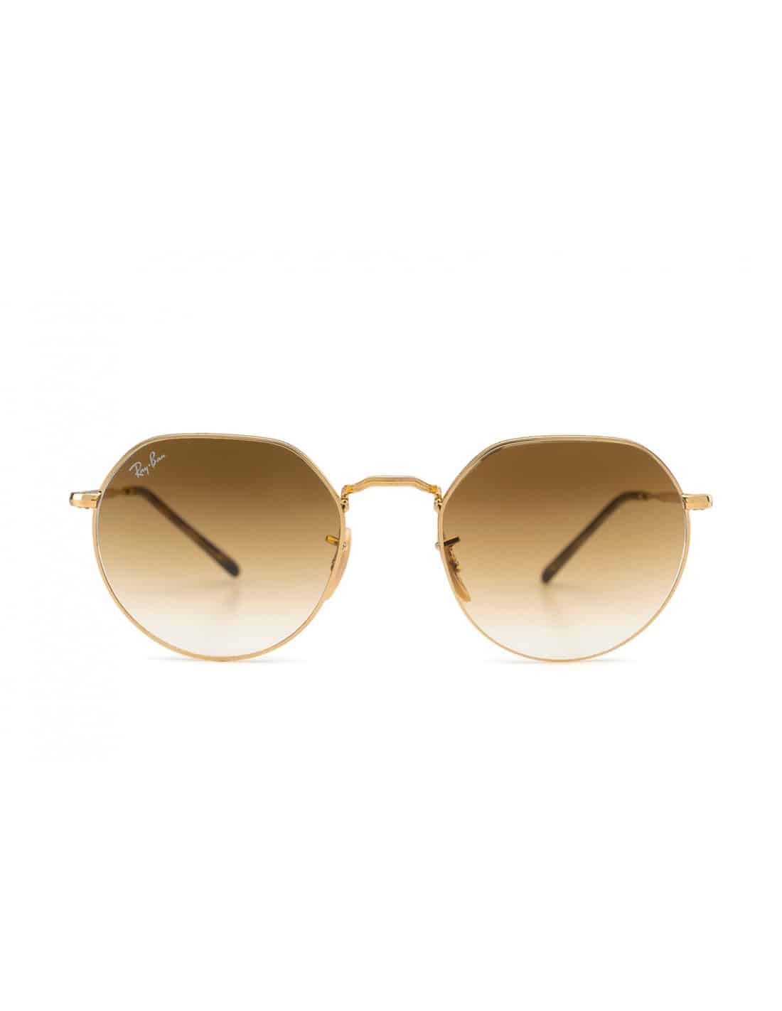 Lentes de sol RB3565 001/51 Jack Cafe Degradado Dorado - vista 2