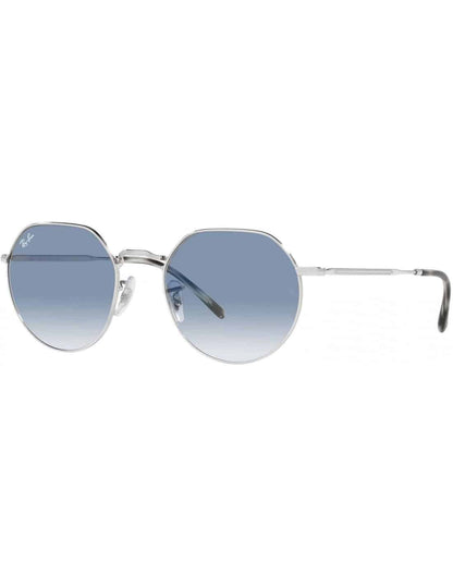 Lentes de sol RB3565 003/3F Jack Azul Degradado Plateado