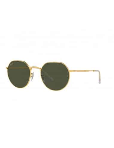 Lentes de sol Rb3565 9196/31 Jack Negro Legend Dorado G-15