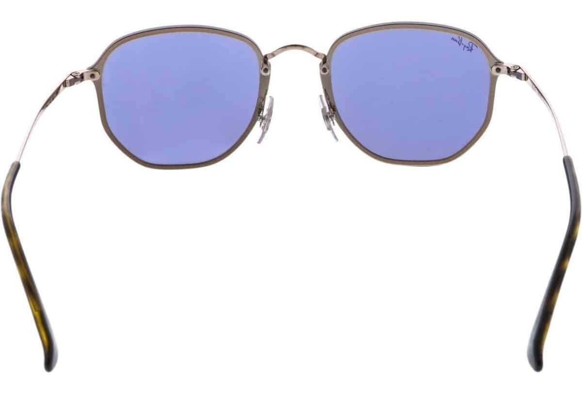 Lentes de sol Rb3579n 9035/1u Hexagonal Blaze Lila Espejo Bronce - Vista 3