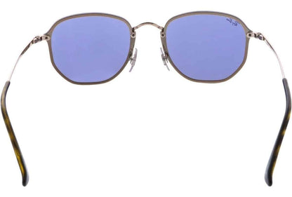 Lentes de sol Rb3579n 9035/1u Hexagonal Blaze Lila Espejo Bronce - Vista 3