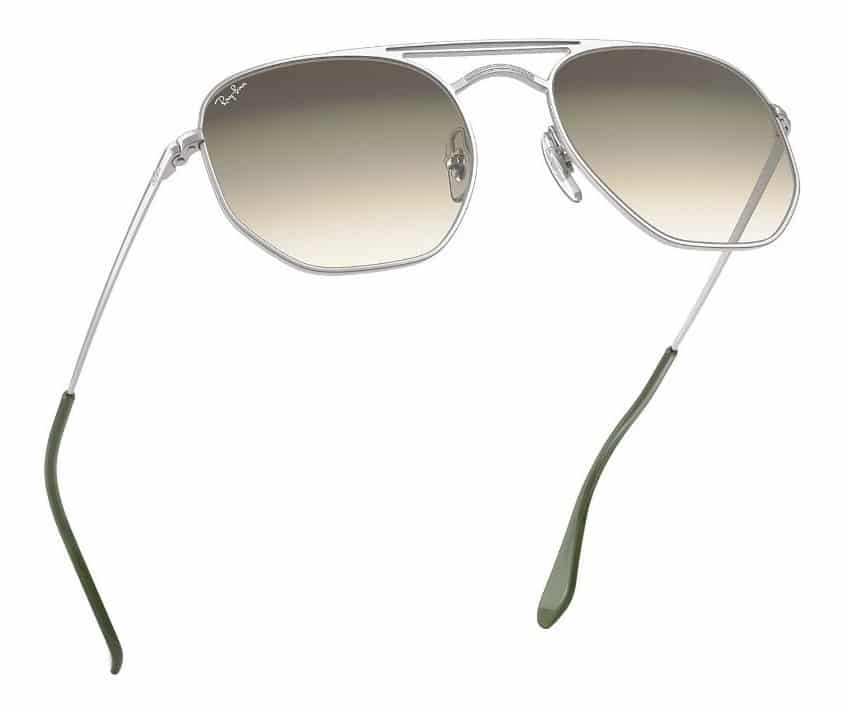Lentes de sol Rb3609 91420r New Marshal Plata Gris Degradado - Vista 2