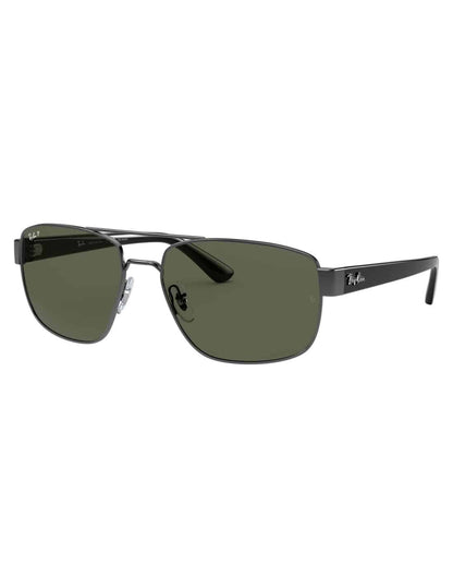 Lentes de sol RB3663 004/58 Square Shape Negro Gris Polarizado