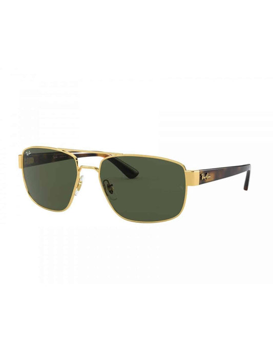 Lentes de sol RB3663 001/31 Square Shape G-15 Carey Dorado - Vista 1