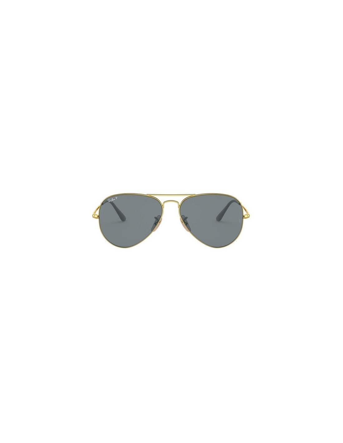 Lentes de sol RB3689 9064/S2 New Aviator Azul Dorado Polarizado - vista 2