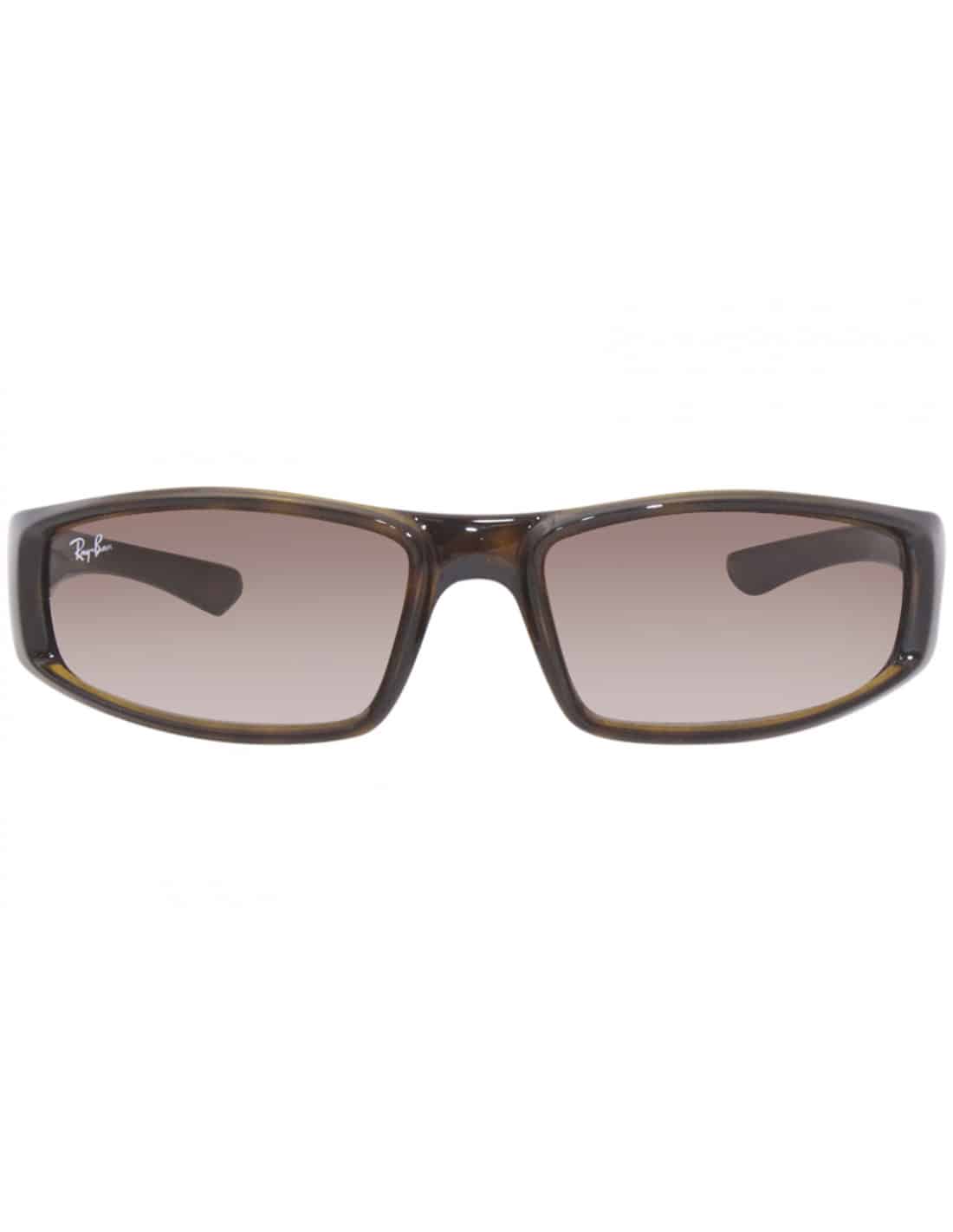 Lentes de sol RB4335 710/I3 Rectangular Acetato Café Degradado - vista 2