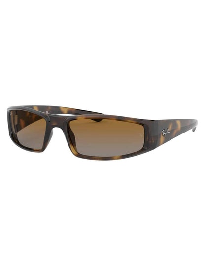 Lentes de sol RB4335 710/I3 Rectangular Acetato Café Degradado