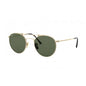 Lentes de sol RB8147 913658 Round Titanium Negro G-15 Dorado imagen 1