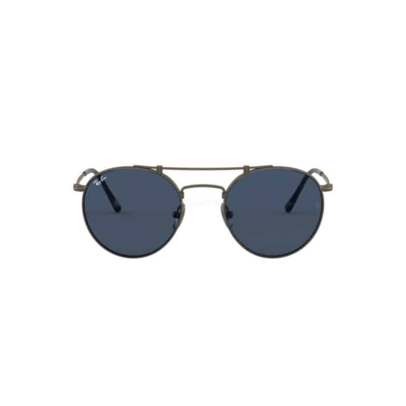 Lentes de sol RB8147 9138T0 Round Titanium Azul Pewter imagen 2