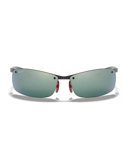 Lentes de sol RB8305M F005/H1 Scuderia Ferrari Collection Square Shape Plata - vista 2