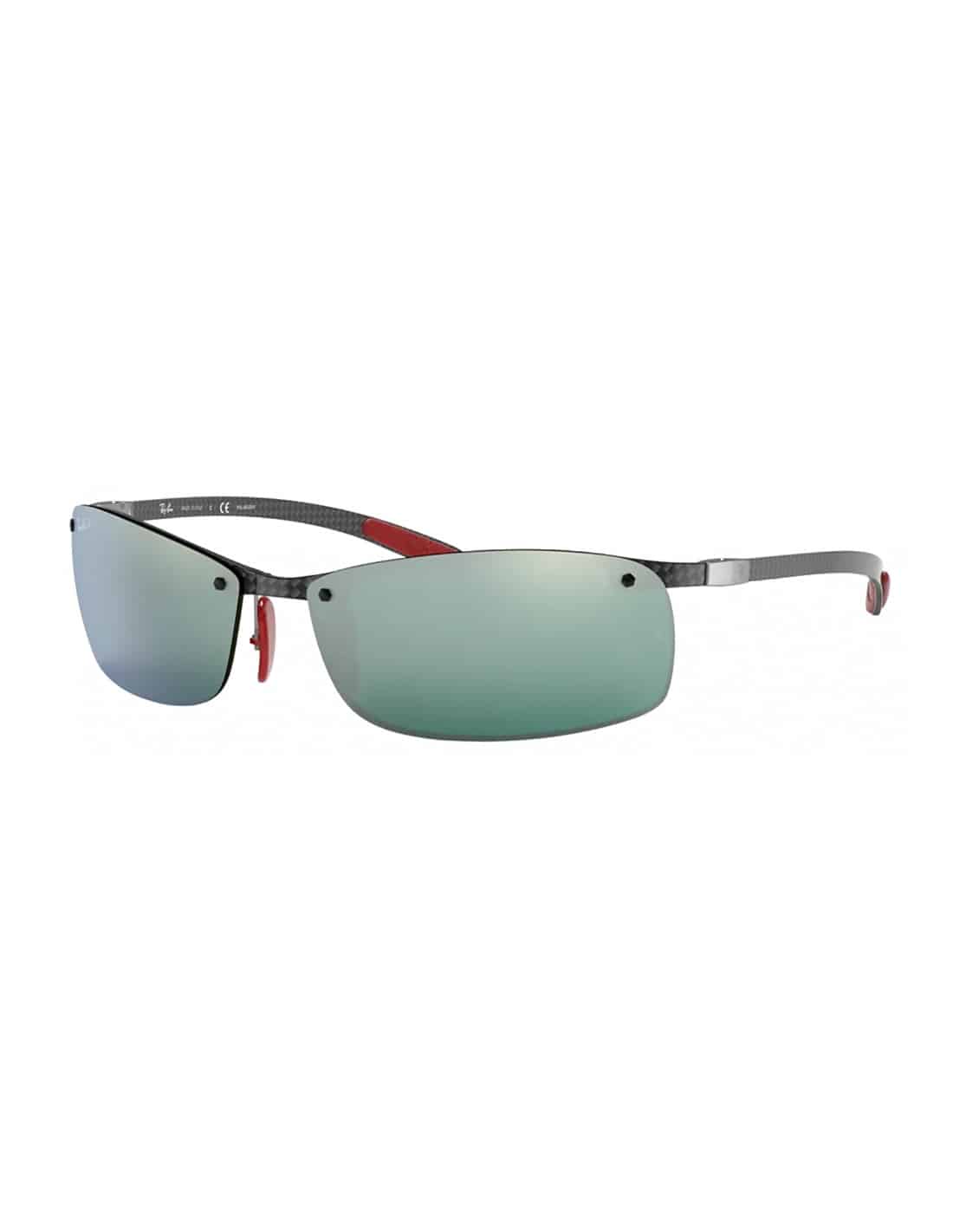 Lentes de sol RB8305M F005/H1 Scuderia Ferrari Collection Square Shape Plata