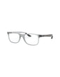 Lentes oftálmicos RB3547V 2509 Oval Optics Negro Gris