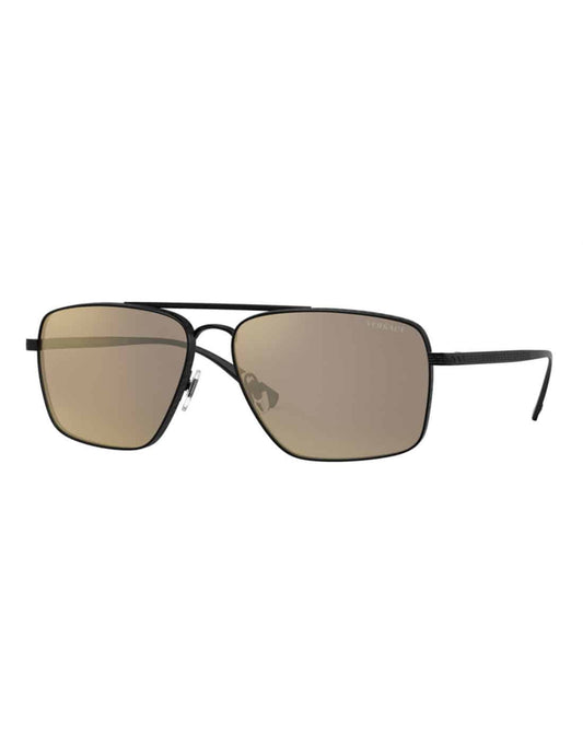 Lentes de sol VE2216 12615A New Aviator Bronce Espejo