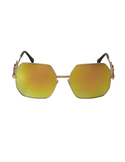 Lentes de sol VE2248 10027P Square Shape Gold Polarized - 2