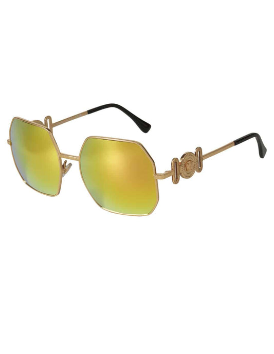 Lentes de sol VE2248 10027P Square Shape Gold Polarized