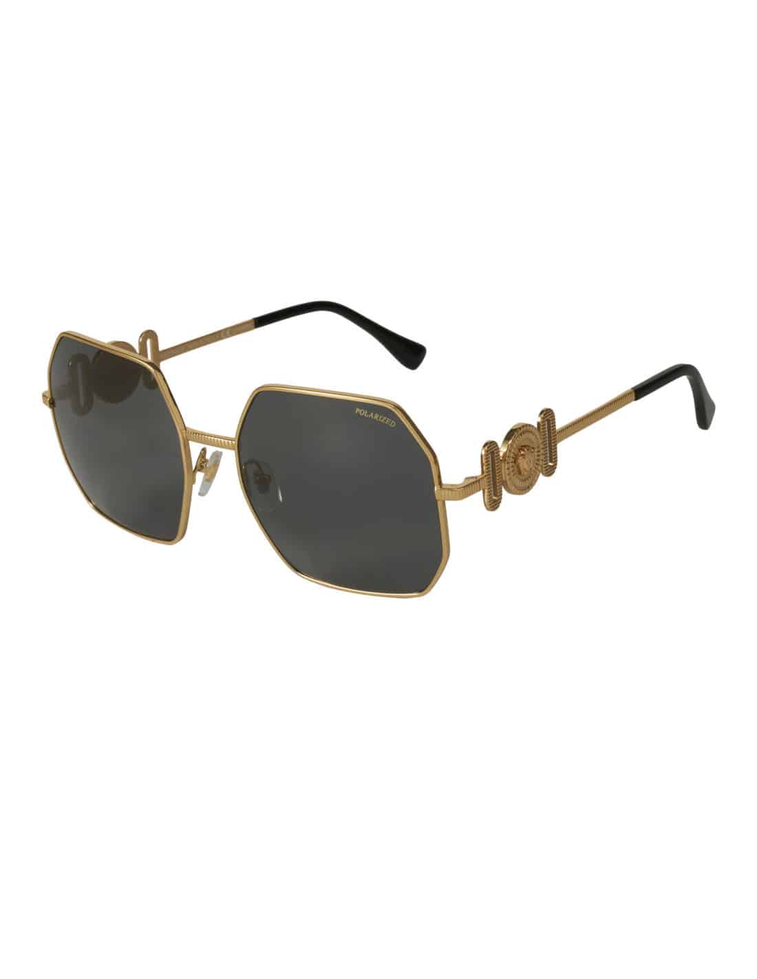 Lentes de sol VE2248 100281 Square Shape Gold Polarized