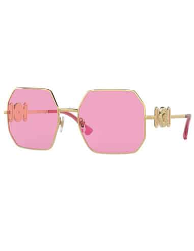 Lentes de sol VE2248 327866 Square Shape Pink Gold